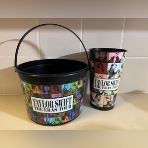 Taylor Swift Popcorn Bucket and Cup